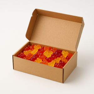 Bulk Box Gummies Packing