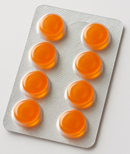 Lozenges in Blister Strip