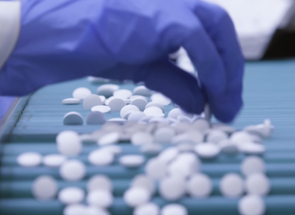 Manufacturing of Vitamin tablets