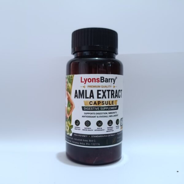 Amla Extract 500 mg Capsules – High Potency Standardized Amla