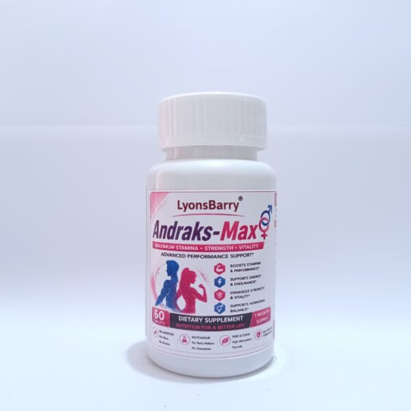 Andraks-Max – Advanced Stamina, Strength & Vitality Support