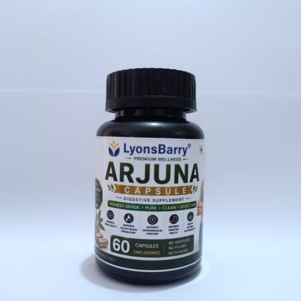 Arjuna – Arjuna Extract 500 mg for Heart & Cardiovascular Health