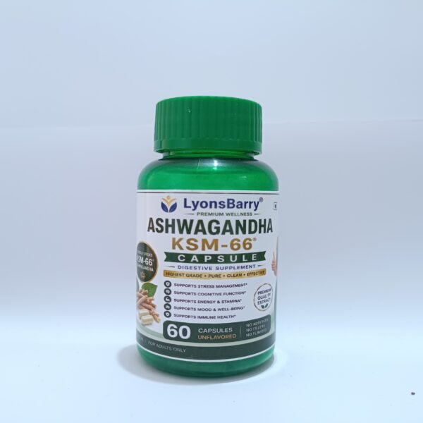 Ashwagandha Capsules – 500 mg Pure Ashwagandha Extract