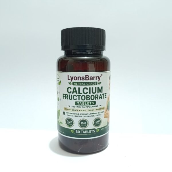 Calcium Fructoborate Tablets – Bone, Joint & Mineral Health Support