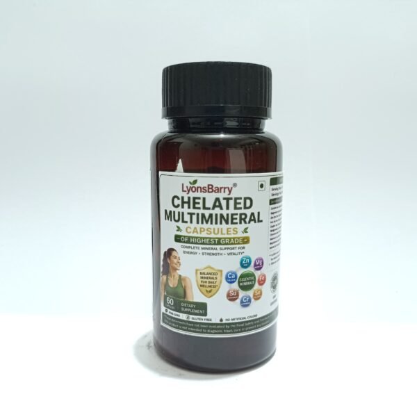 Chelated MultiMineral Capsules – Complete Daily Mineral Support